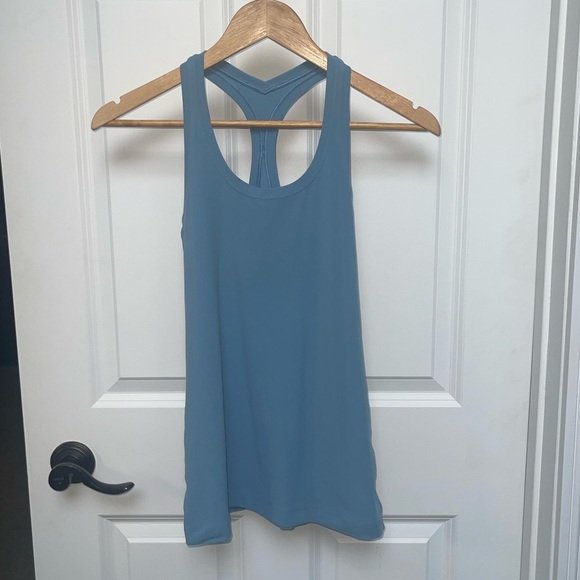 Lululemon Cool Racerback II Seascape Blue 2017 Style #: W1AASS $48 Luon Light 4 - Picture 2 of 5